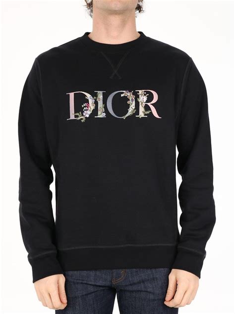 dior print sweatshirt|Dior sweaters for men.